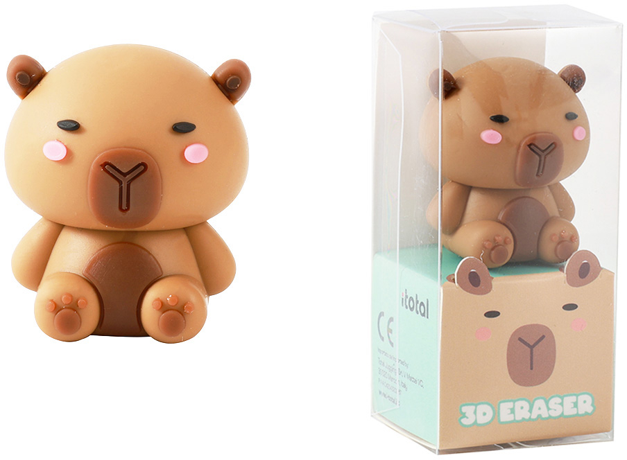 I-TOTAL Radiergummi 3D 3.3x2.4x4cm XL1804Y Capybara