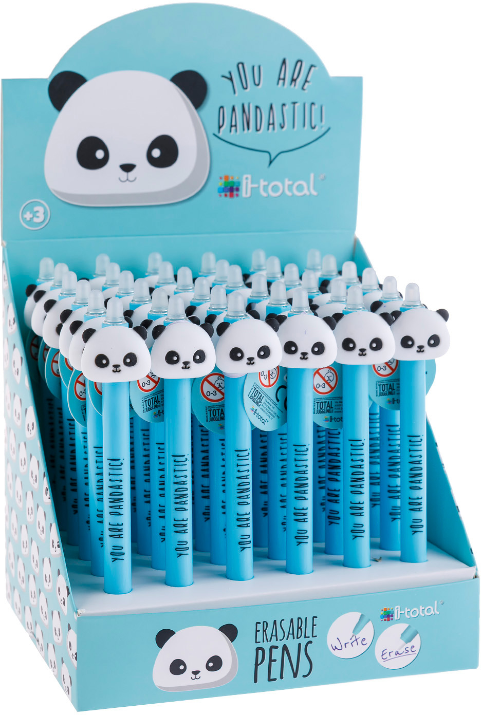photo I-TOTAL Stylo Panda XL1806 effaçable