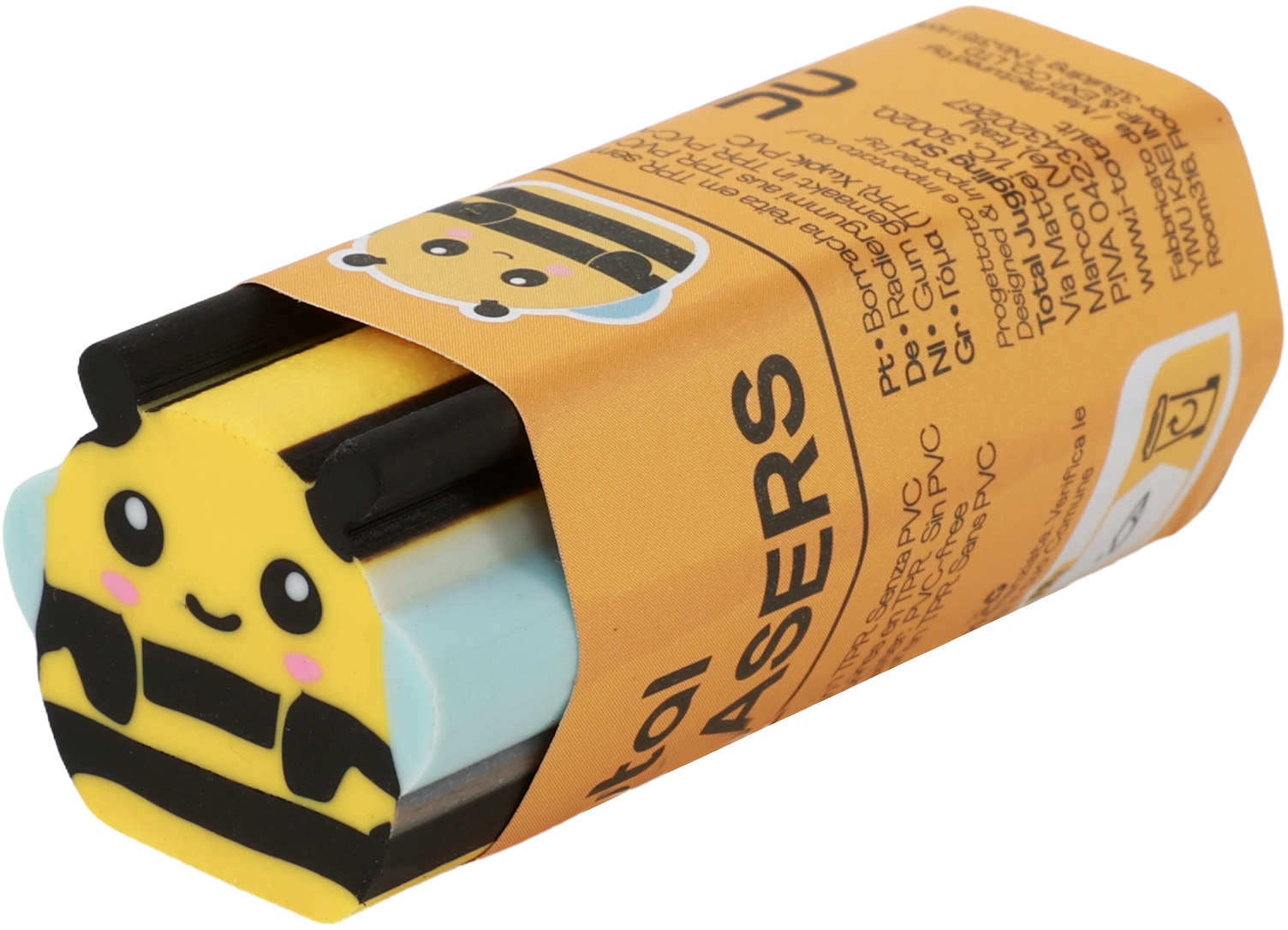 I-TOTAL Radiergummi 2.5x6cm XL1816F Bee