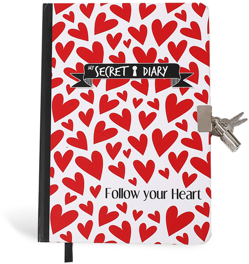 photo I-TOTAL Agenda Follow your heart XL1821B Follow your heart, dotted