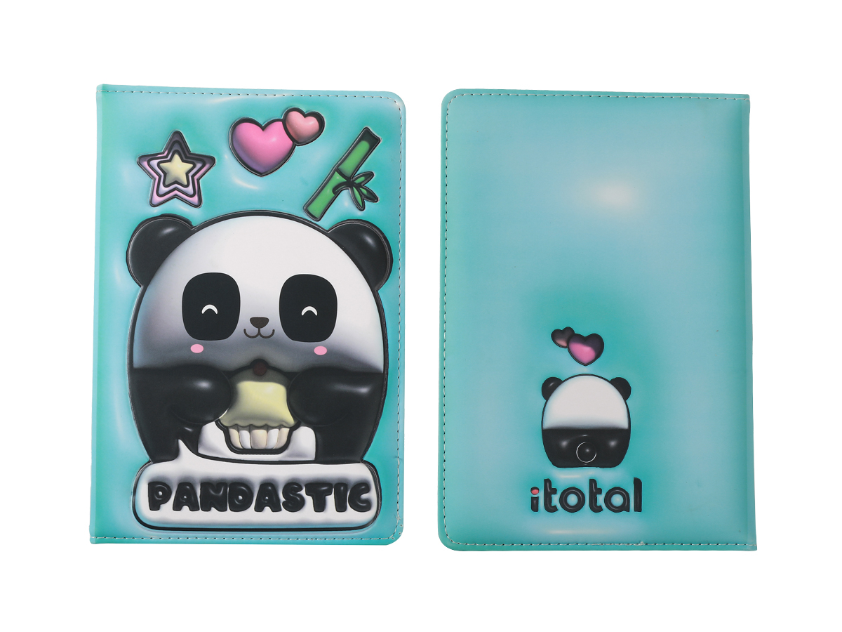 photo I-TOTAL Carnet de notes 3D A5 XL1840W Pandastic