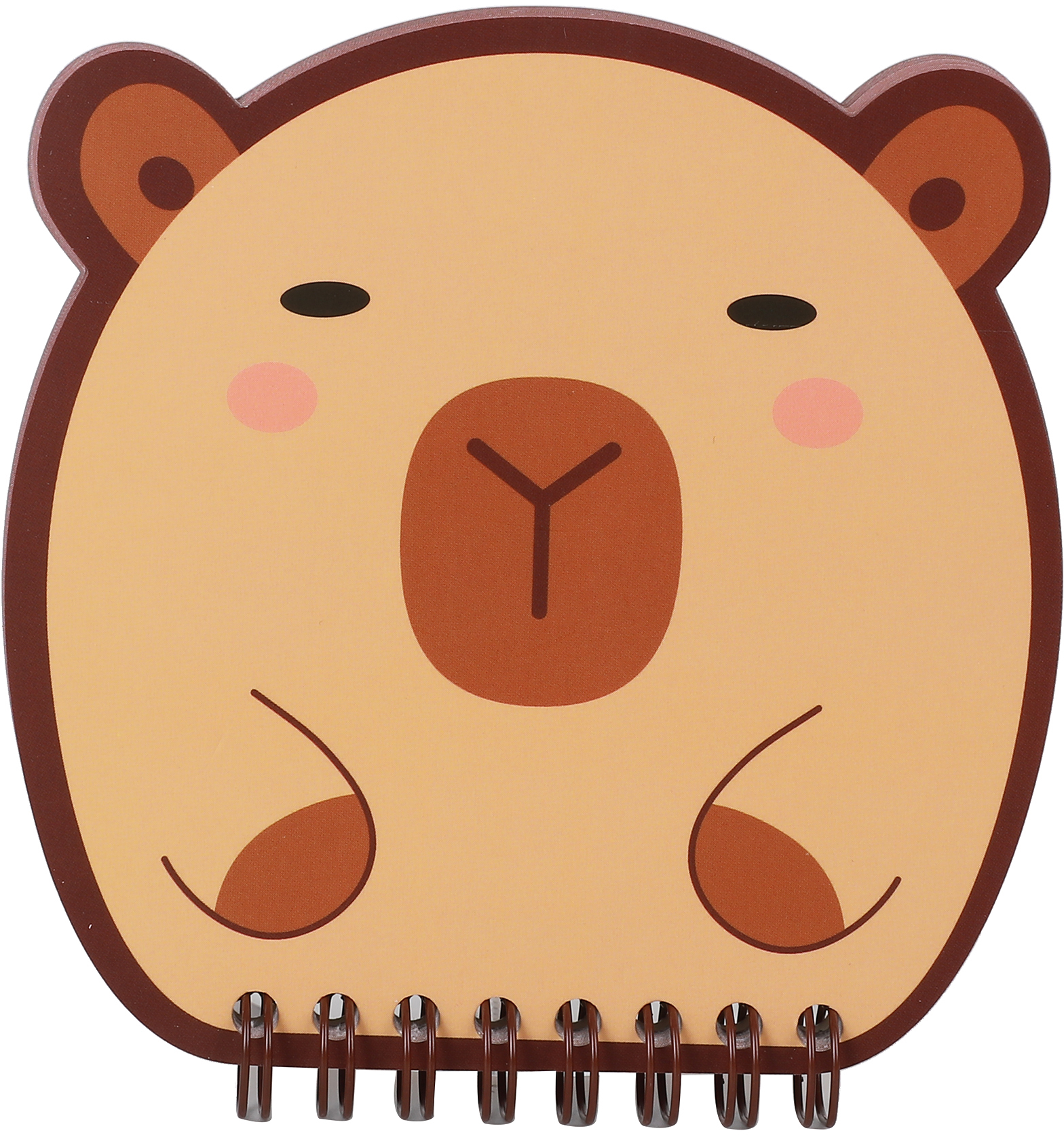 I-TOTAL Notizblock Mini 11x11.7cm XL2050A Capybara