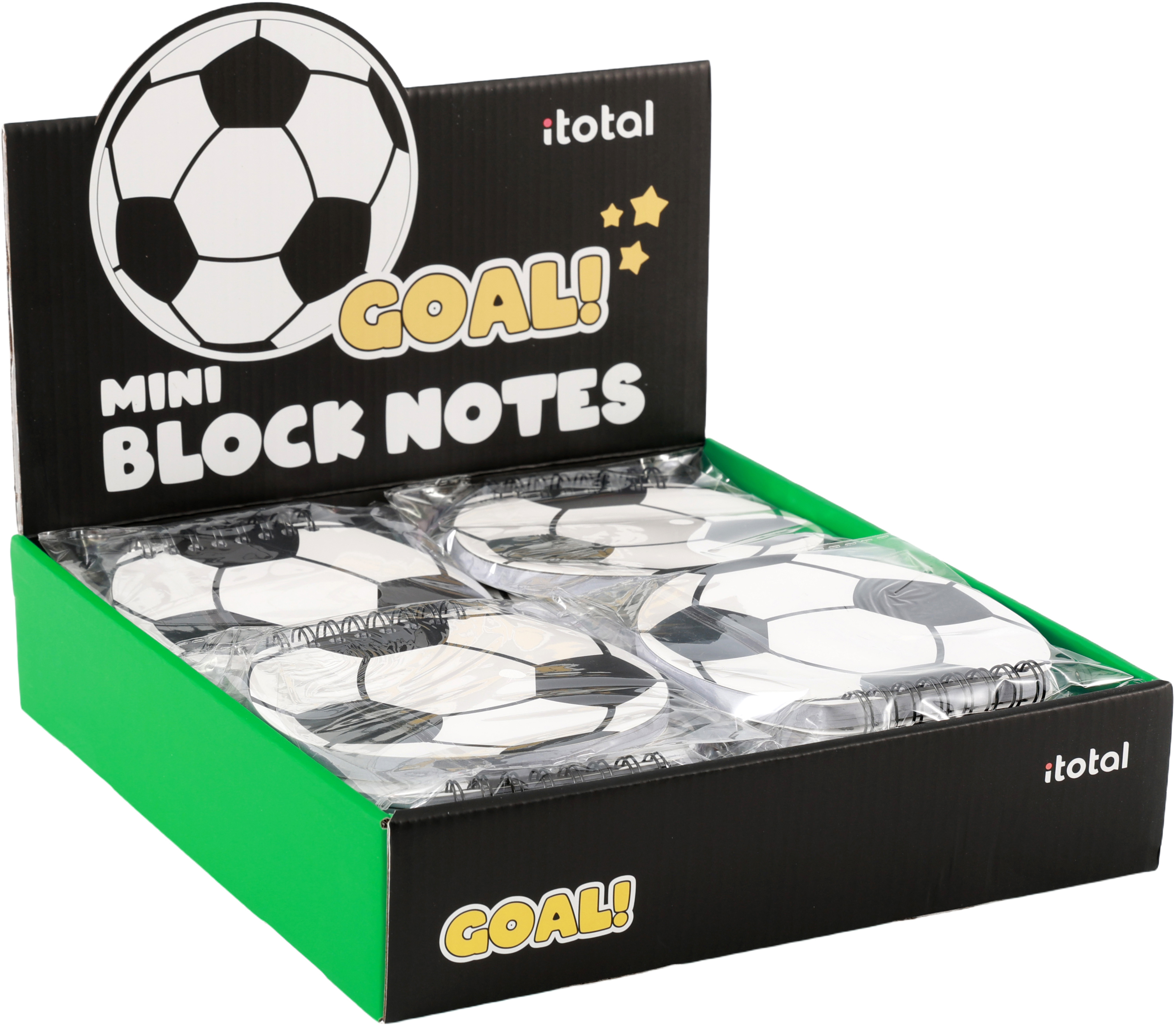 photo I-TOTAL Bloc-notes Mini 11x11.7cm XL2050G Football