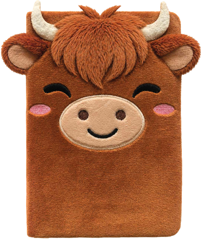 I-TOTAL Notizbuch Plüsch A5 XL2052M Highland Cow
