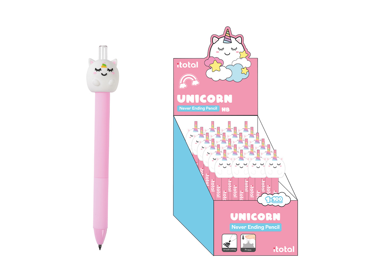 photo I-TOTAL Crayon Never Ending XL2070D Unicorn