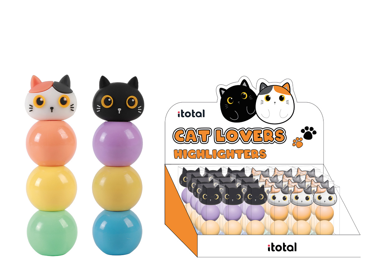 photo I-TOTAL Surligneur XL2219A Cat, assortis