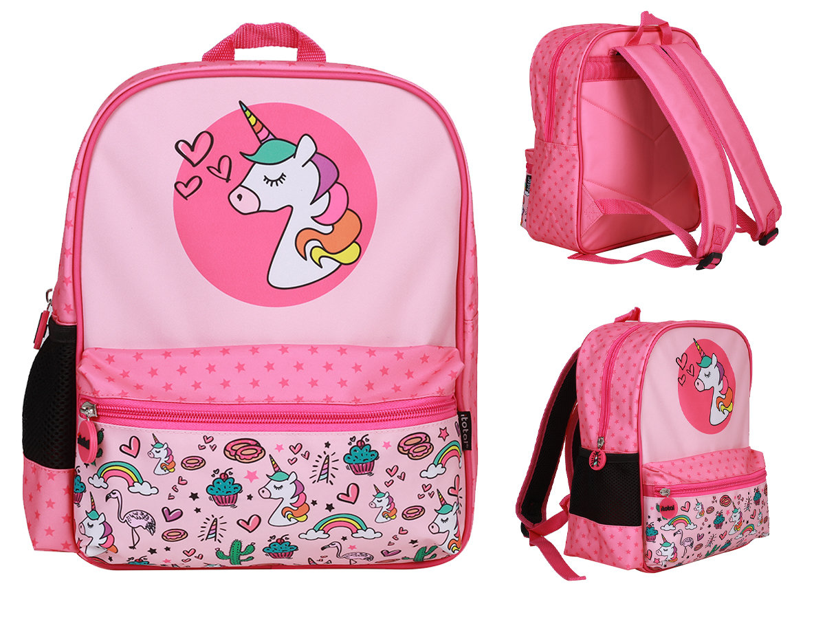 photo I-TOTAL Sac à dos 24x30x11cm XL2234 Unicorn