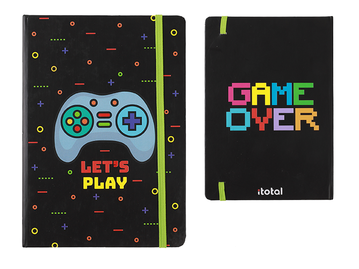 photo I-TOTAL Carnet de notes A5 XL2289 Let's play