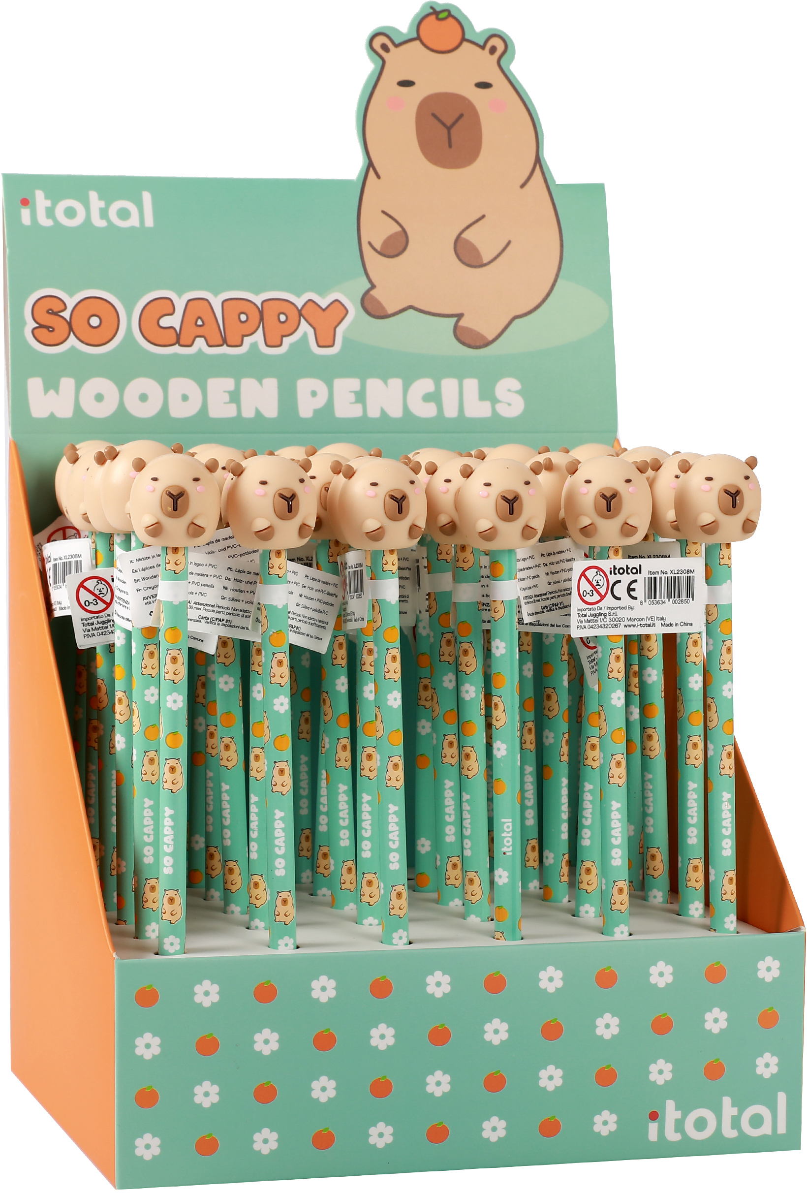 I-TOTAL Bleistift 3D XL2308M Capybara