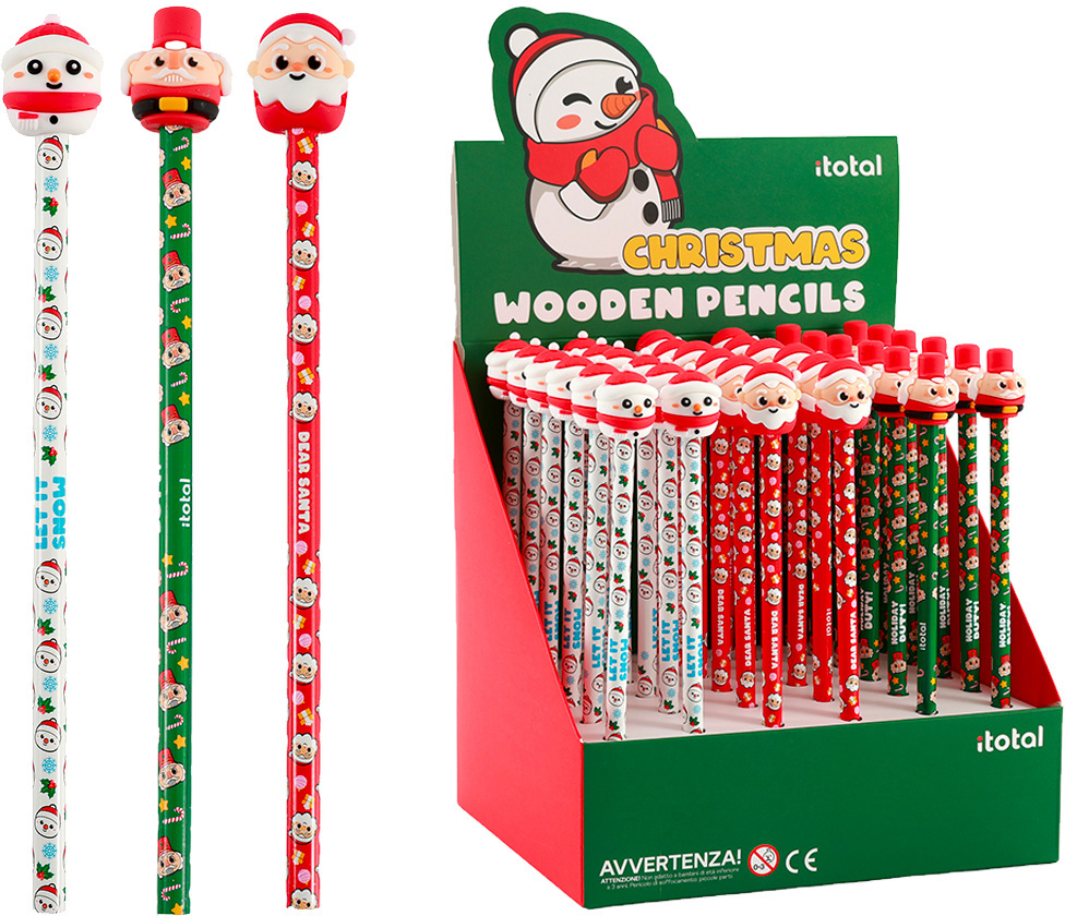 photo I-TOTAL Crayon 3D XL2308O Xmas, assorti