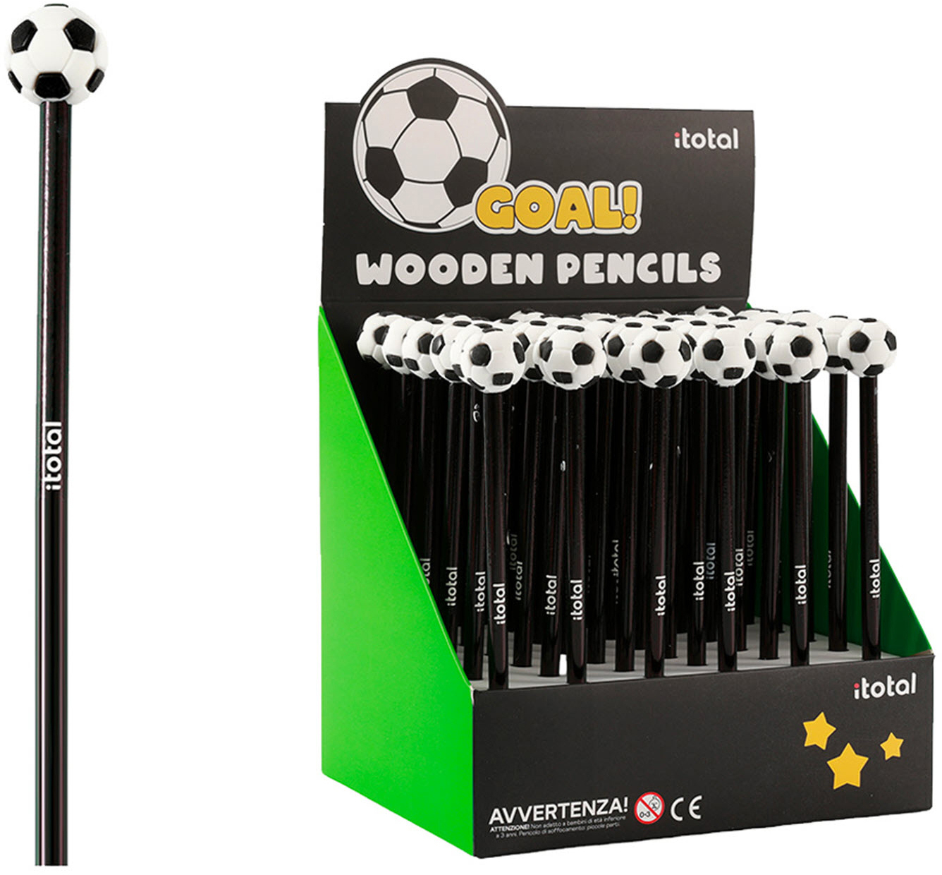 photo I-TOTAL Crayon 3D XL2308S Football