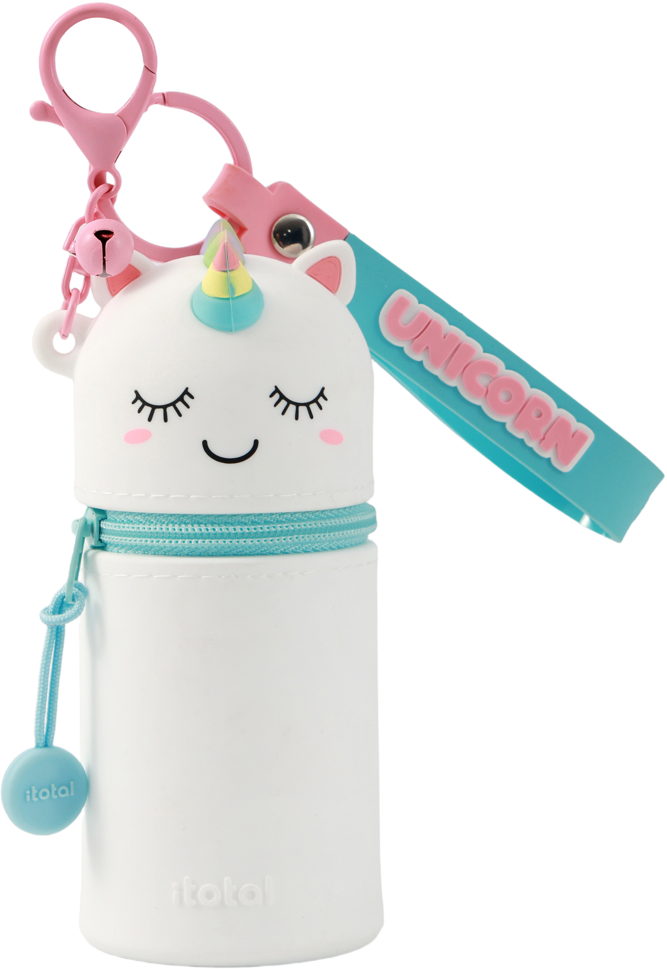 photo I-TOTAL Porte-clés crocheté XL2486E Unicorn