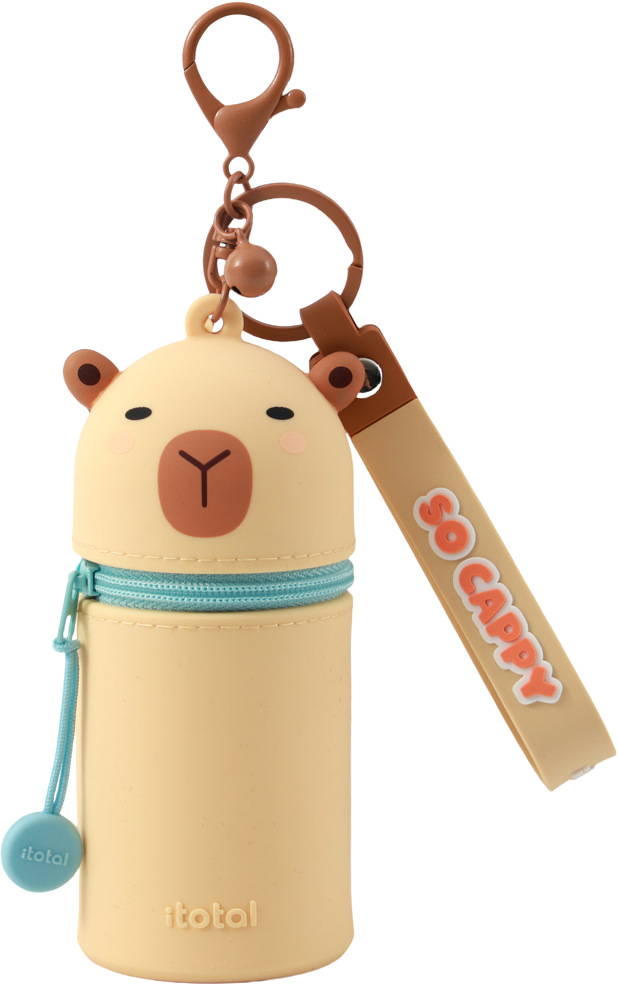 photo I-TOTAL Porte-clés crocheté XL2486G Capybara