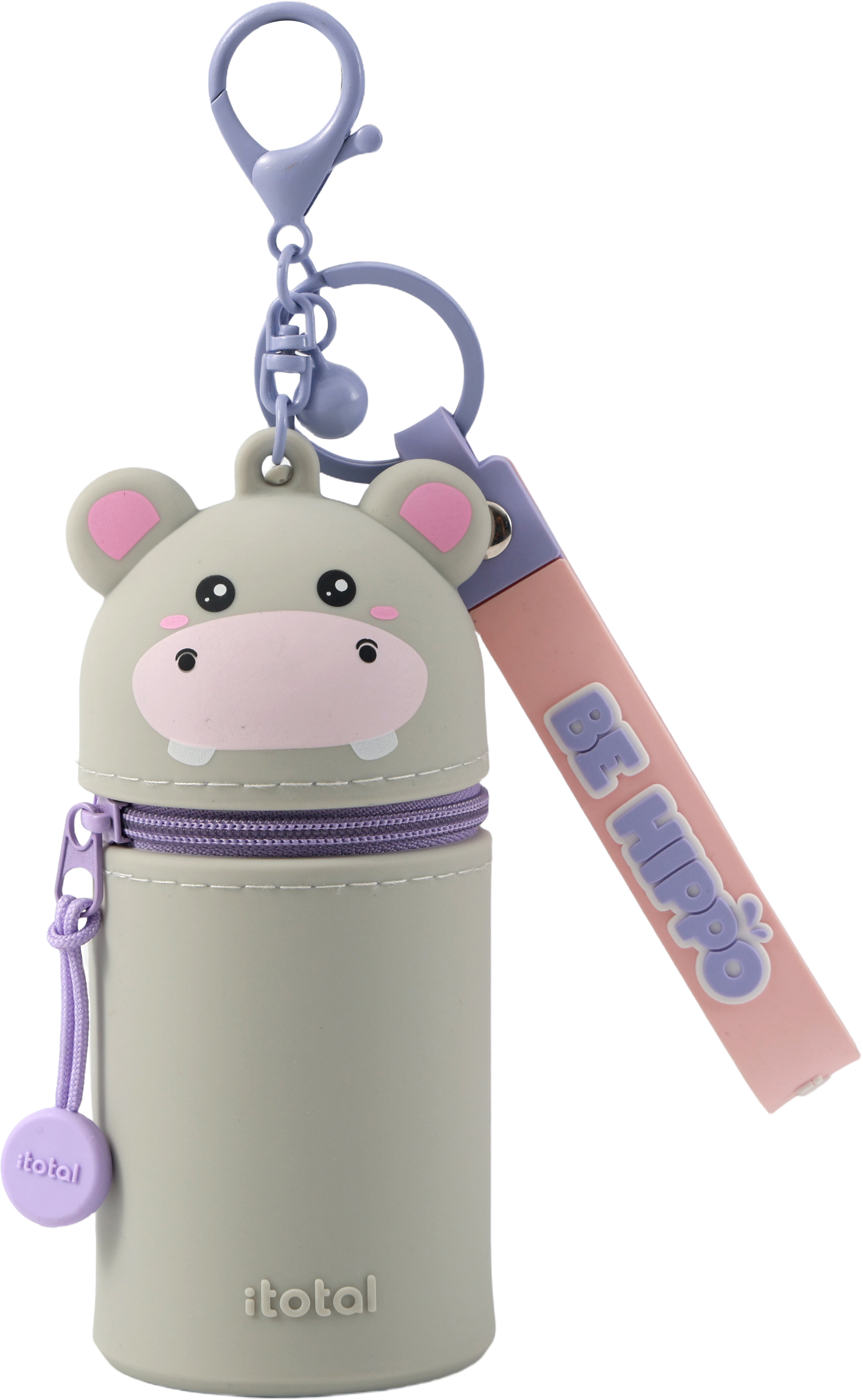 photo I-TOTAL Porte-clés crocheté XL2486I Hippo