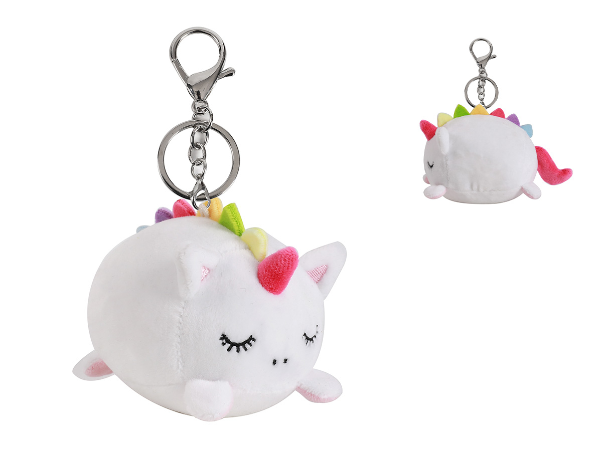 photo I-TOTAL Porte-clés peluche XL2487 Unicorn