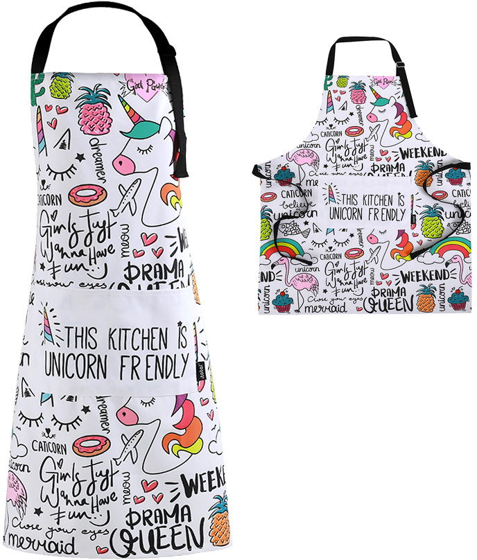 photo I-TOTAL Tireur de cuisine 68x78cm XL2563 Unicorn