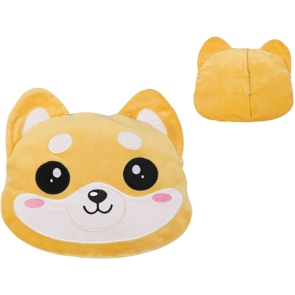 photo I-TOTAL Coussin chauffant, Shiba XL2630D orange
