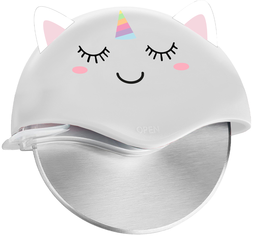 photo I-TOTAL Coupe-pizza 10cm XL2792 Unicorn