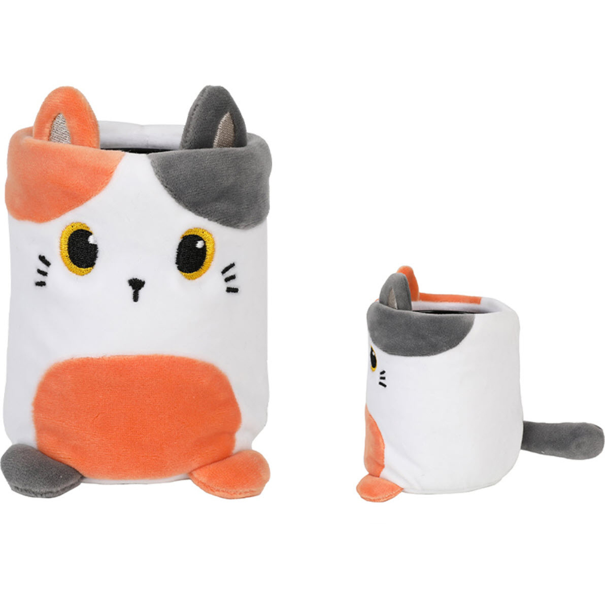 photo I-TOTAL Pot à crayons XL2852 Orange Cat