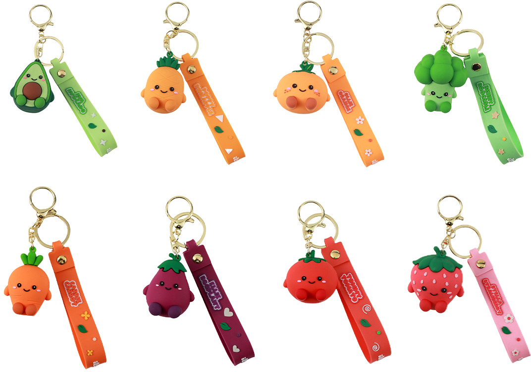 photo I-TOTAL Porte-clés XL2944A Fresh Market, assorti
