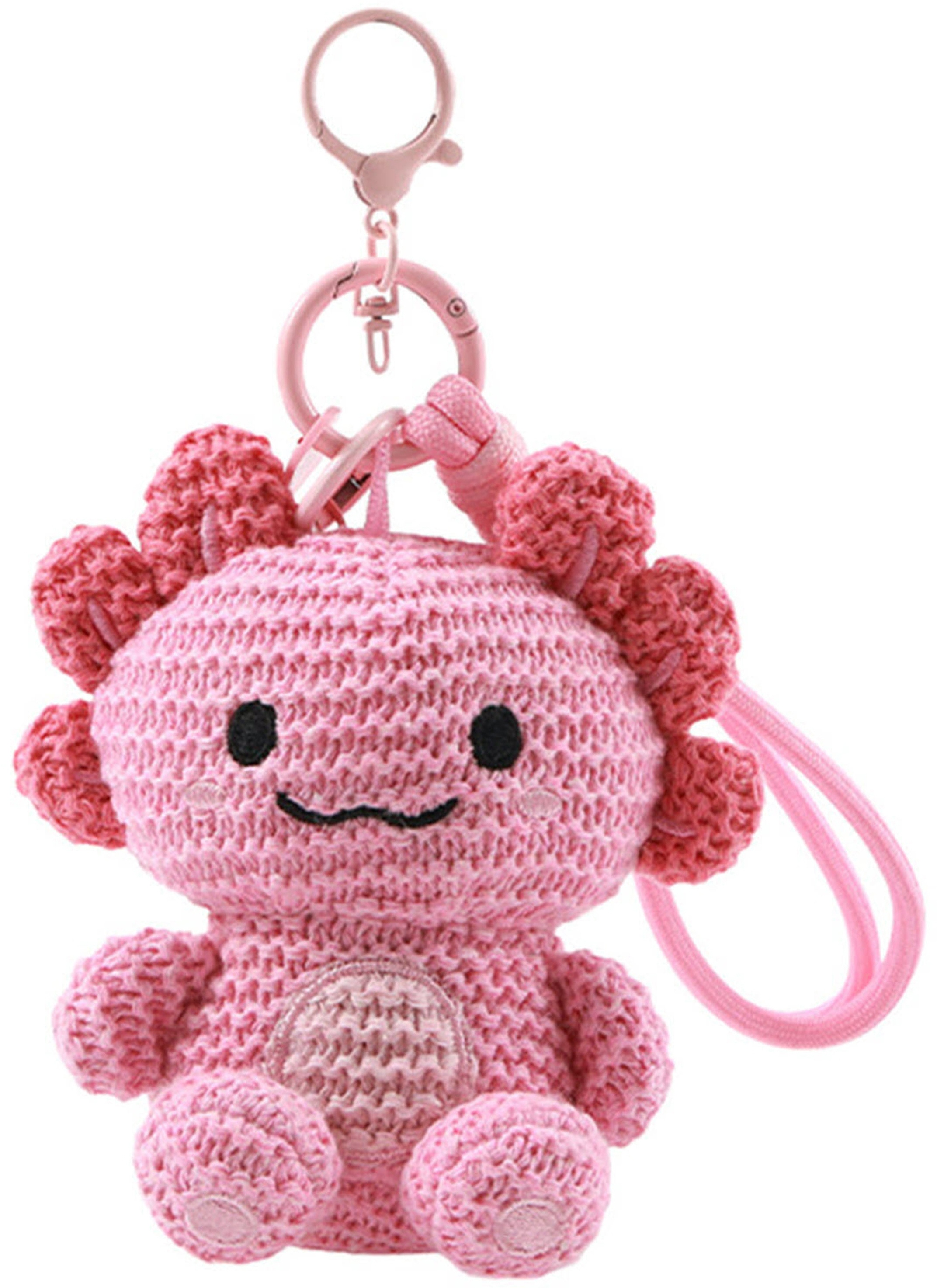 photo I-TOTAL Porte-clés crocheté XL3448 Axolotl