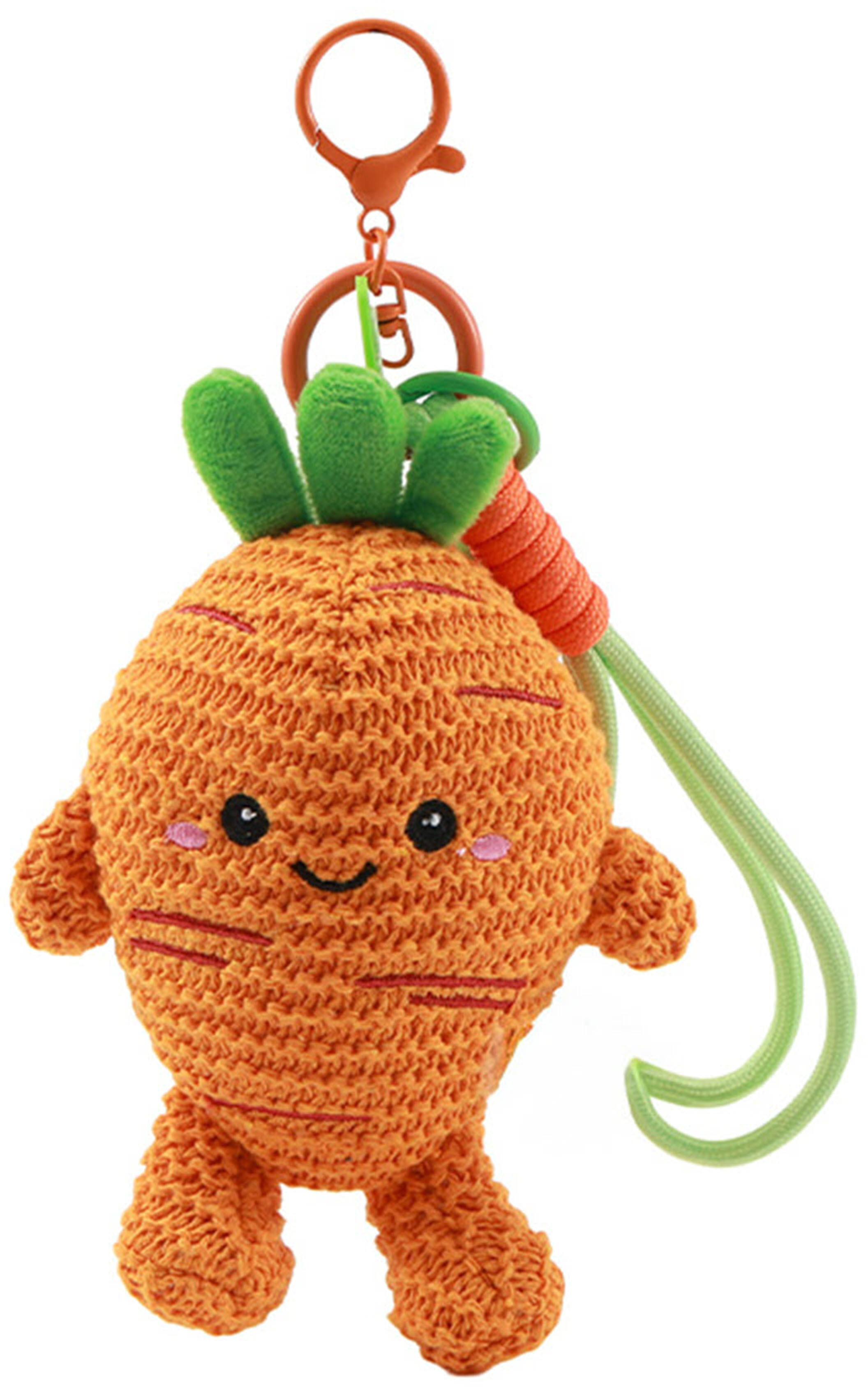 photo I-TOTAL Porte-clés crocheté XL3455C Carrie Carrot