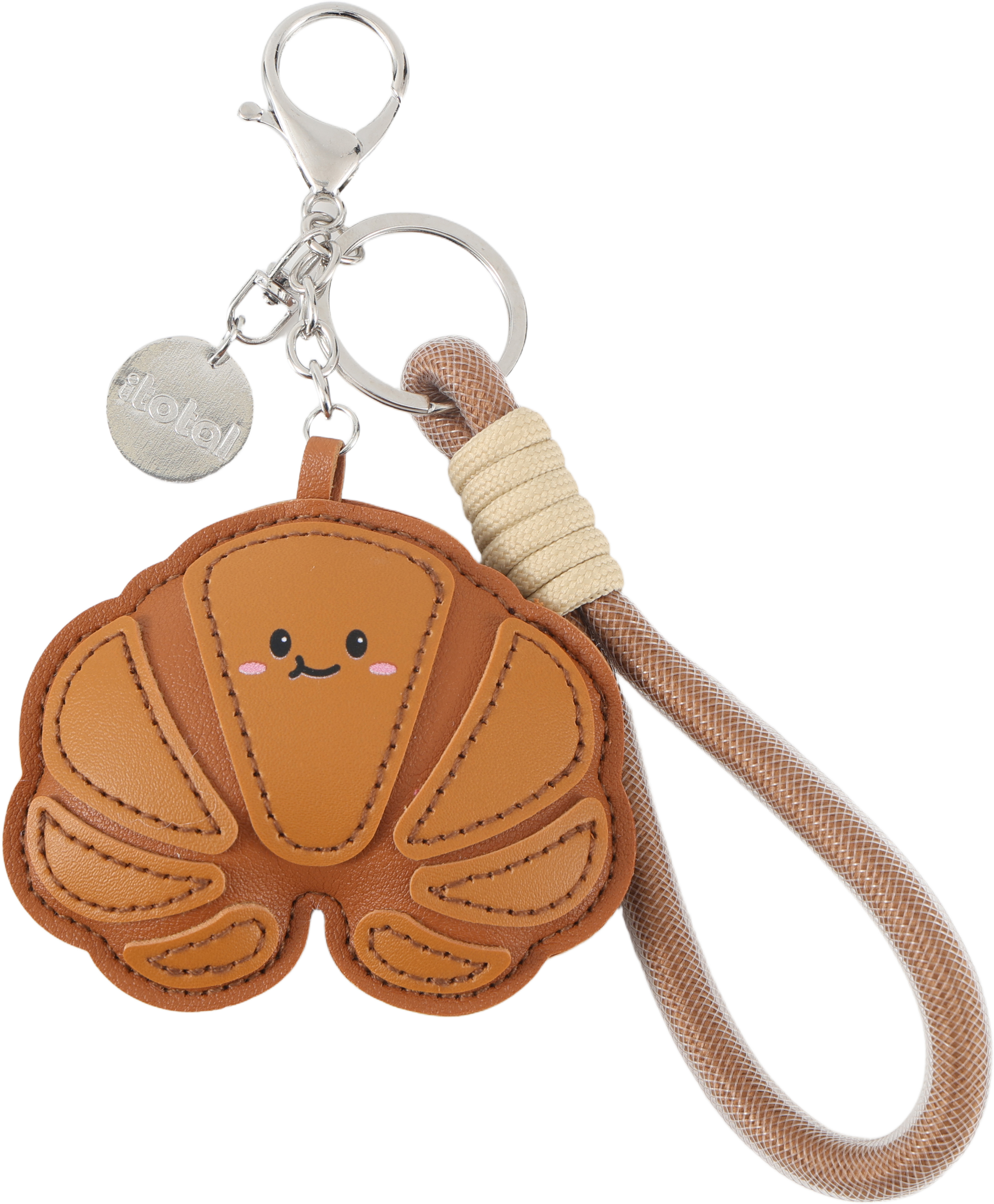 I-TOTAL Schlüsselanhänger PVC XL3480 Croissant