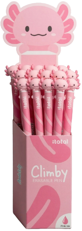 I-TOTAL Gelschreiber Climby 0.7mm XL3607 Axolutely, pink, radierbar