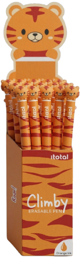 I-TOTAL Gelschreiber Climby 0.7mm XL3611 Tiger, orange, radierbar