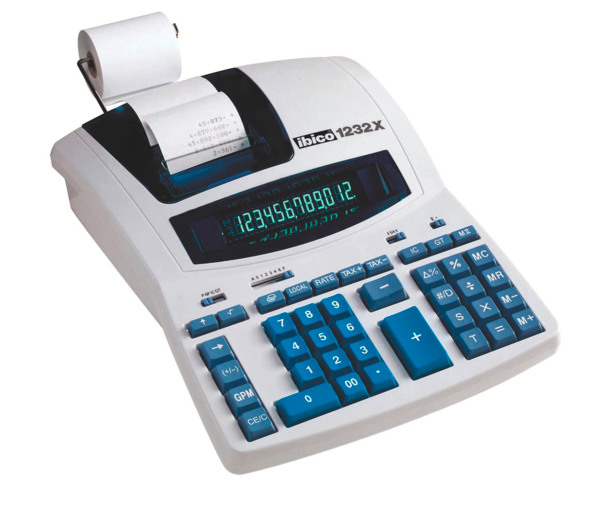 IBICO Calculatrice de bureau 1232X IB404108 12 chiffres