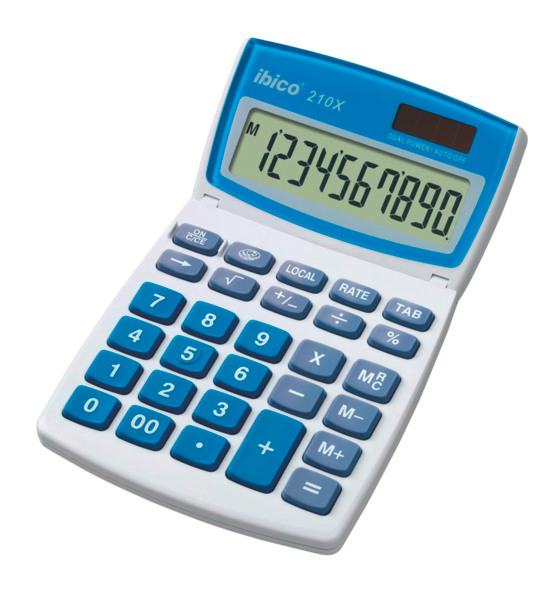 IBICO Calculatrice 210X IB410079 10 chiffres