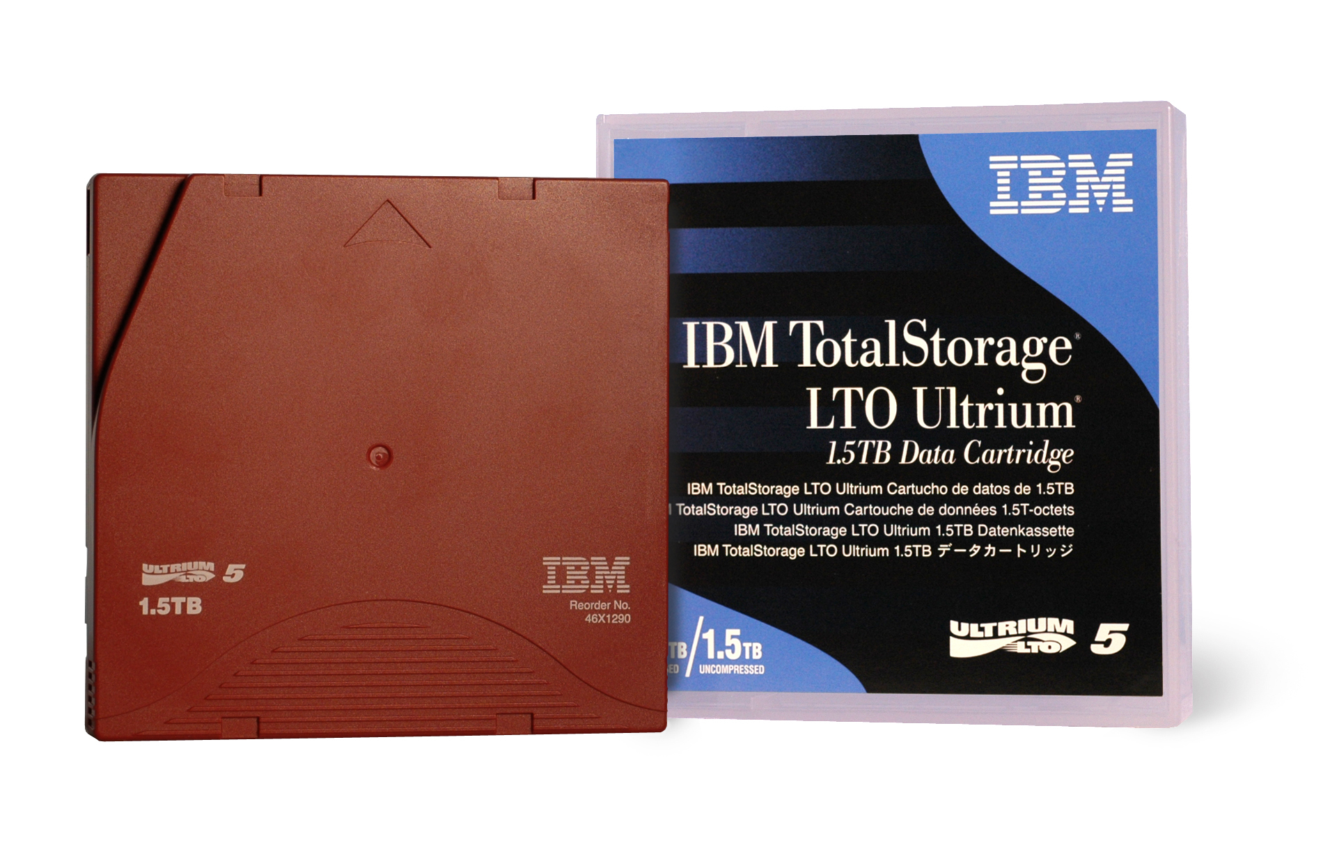 IBM LTO Ultrium 5 1500/3000GB 46X1290 Data Tape Data Tape
