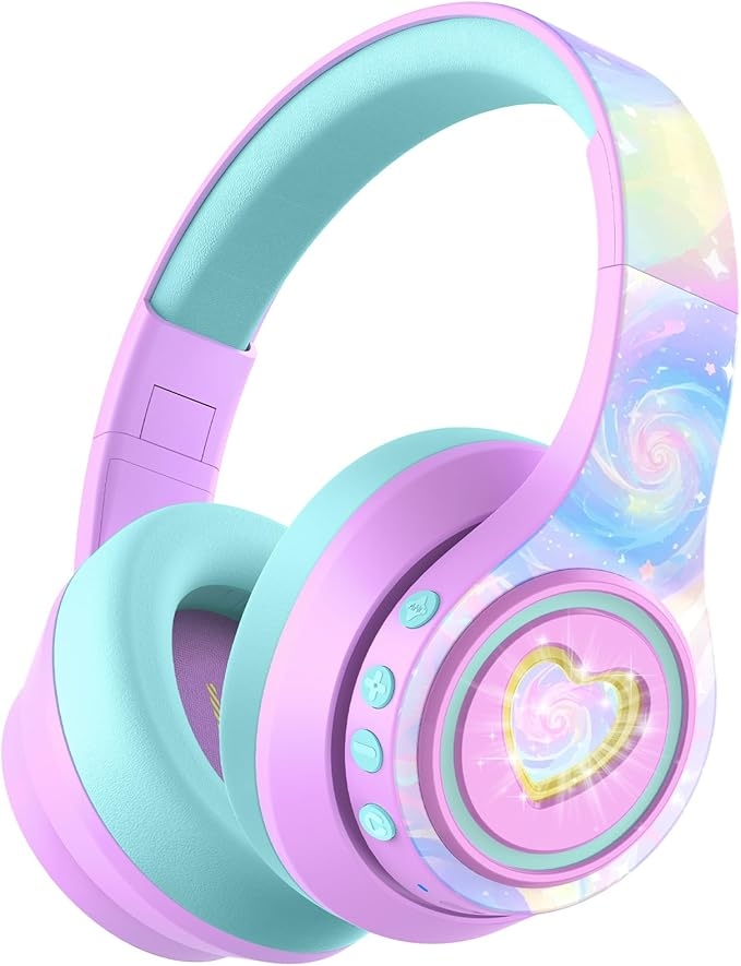 photo ICLEVER Active Noise Cancel Headph. C09-2301N-01 BTH24, BT, 48h, purple