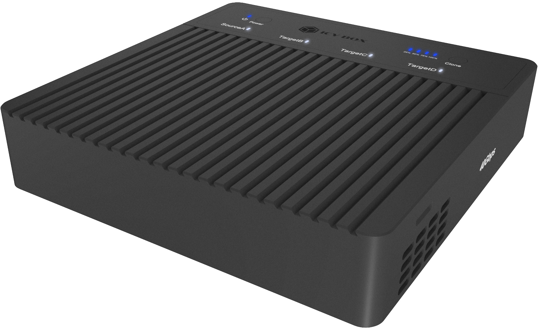 photo ICY BOX Docking & CloneStation IB-4013MCL-C4 4x M.2 NVMe SSD, USB4