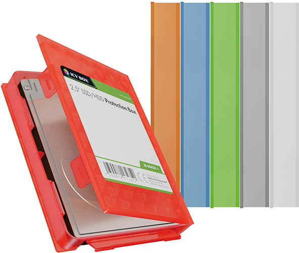 ICY BOX 6x HDD Schutzboxen für 2,5