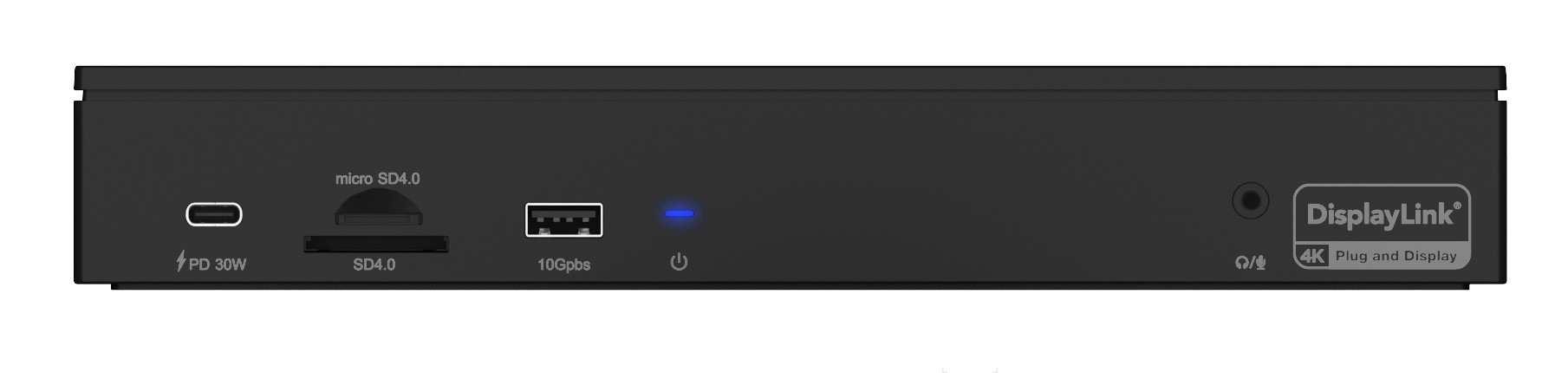 ICY BOX DisplayLink DockingStation blk IB-DK2288AC 4x HDMI+DP,3x USB 3.2, 2.5GLAN
