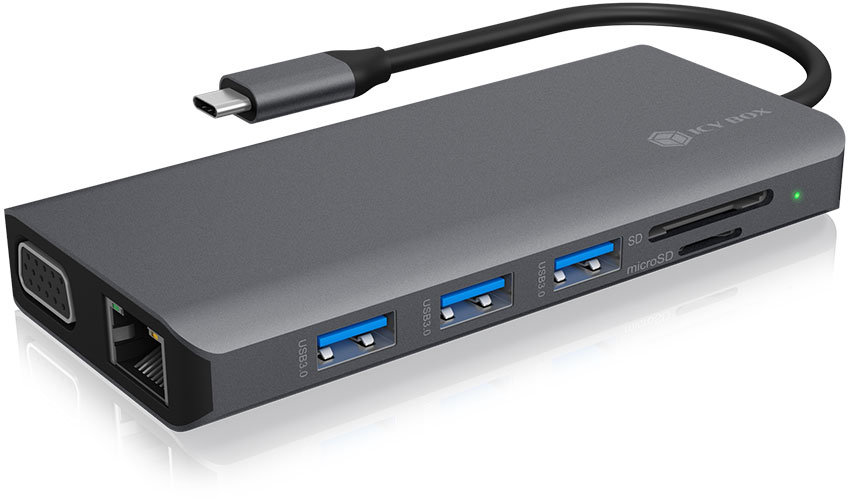 ICY BOX USB 3.0 Type-C Notebook IB-DK4070-CPD Dockingstation