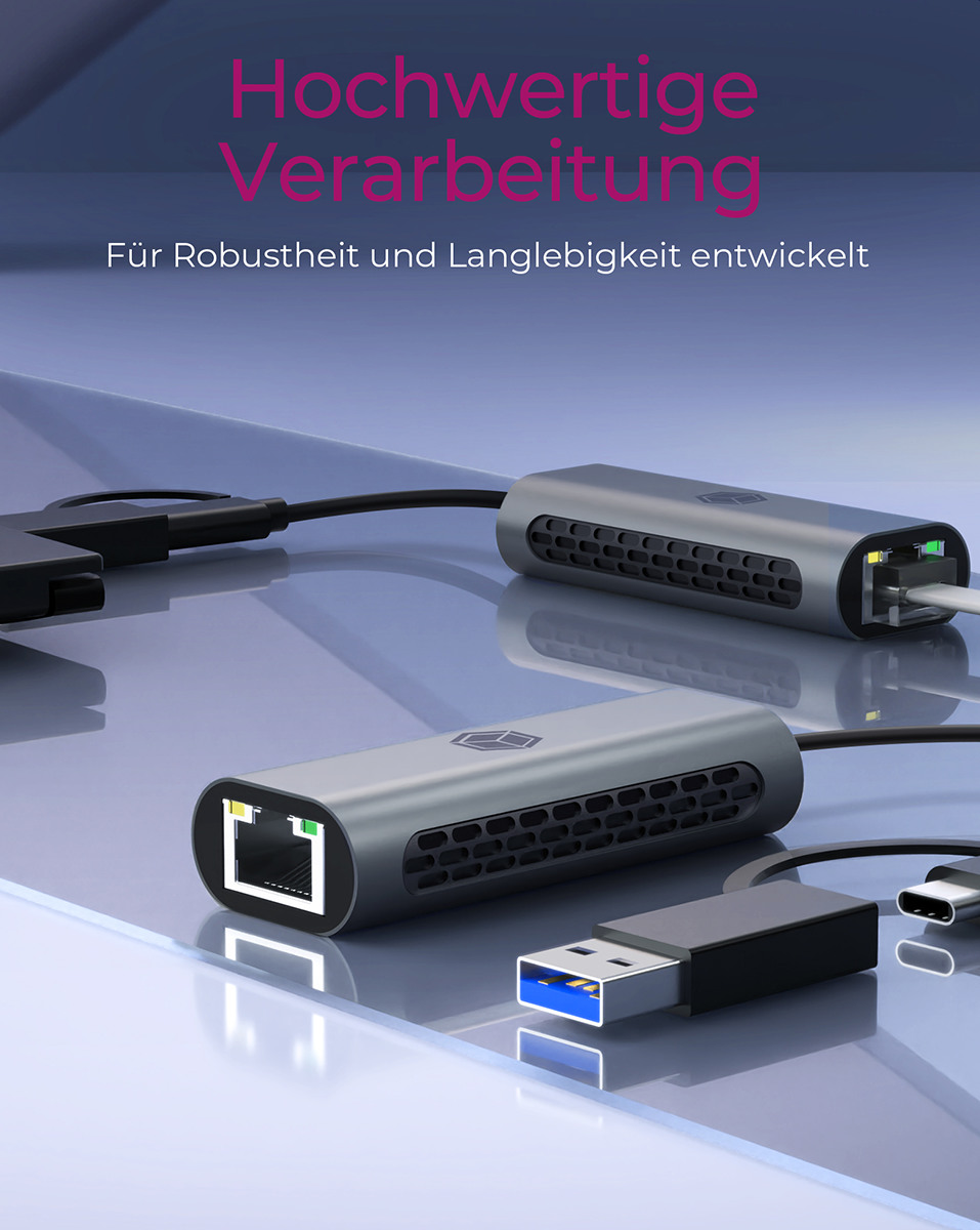 ICY BOX USB to 2.5 Gigabit Eth. LAN IB-LAN301-C3