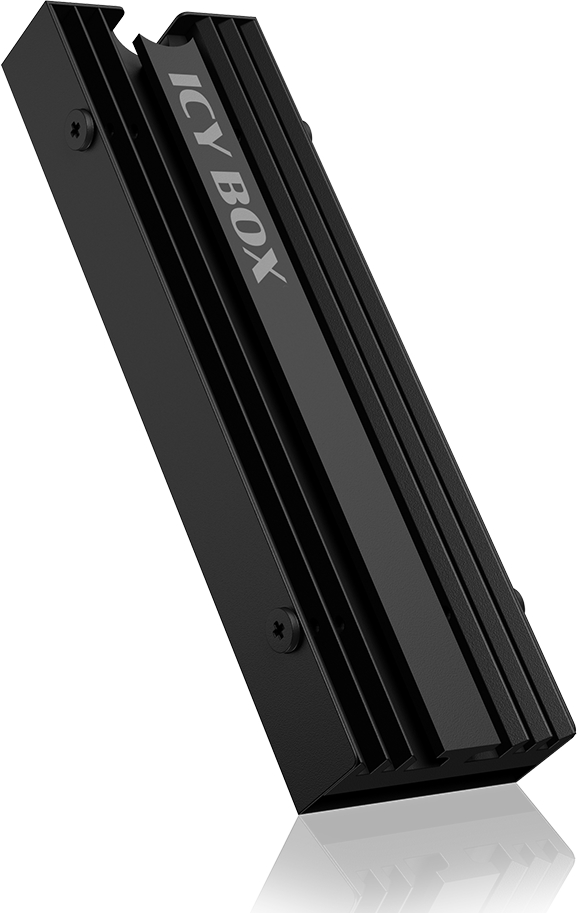 ICY BOX M.2 Kühlkörper für PS5, für IB-M2HS-PS5 M.2 SSD 22x80 mm 10mm Bauhöhe M.2 SSD 22x80 mm 10mm 