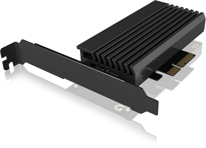 ICY BOX PCIe-Karte, 1x M.2 PCIe NVMe IB-PCI214M2-HSL SSD PCIe 4.0