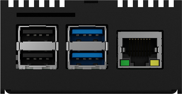 ICY BOX Gehäuse für Raspberry Pi 4, IB-RP111 Aluminiumgehäuse