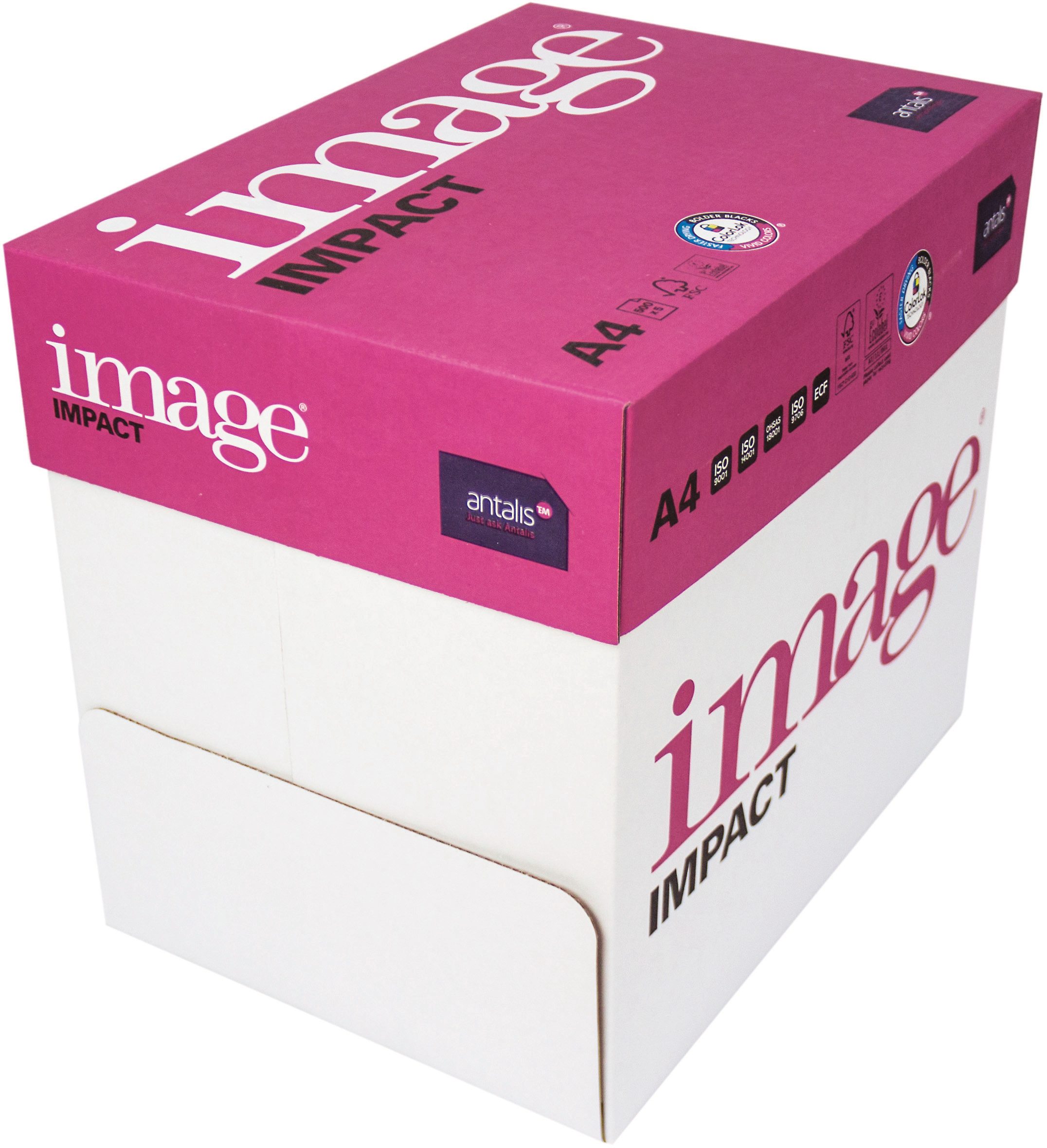 IMAGE IMPACT Papier à copier A4 420718 80g, blanc 2500 feuilles 80g, blanc 2500 feuilles