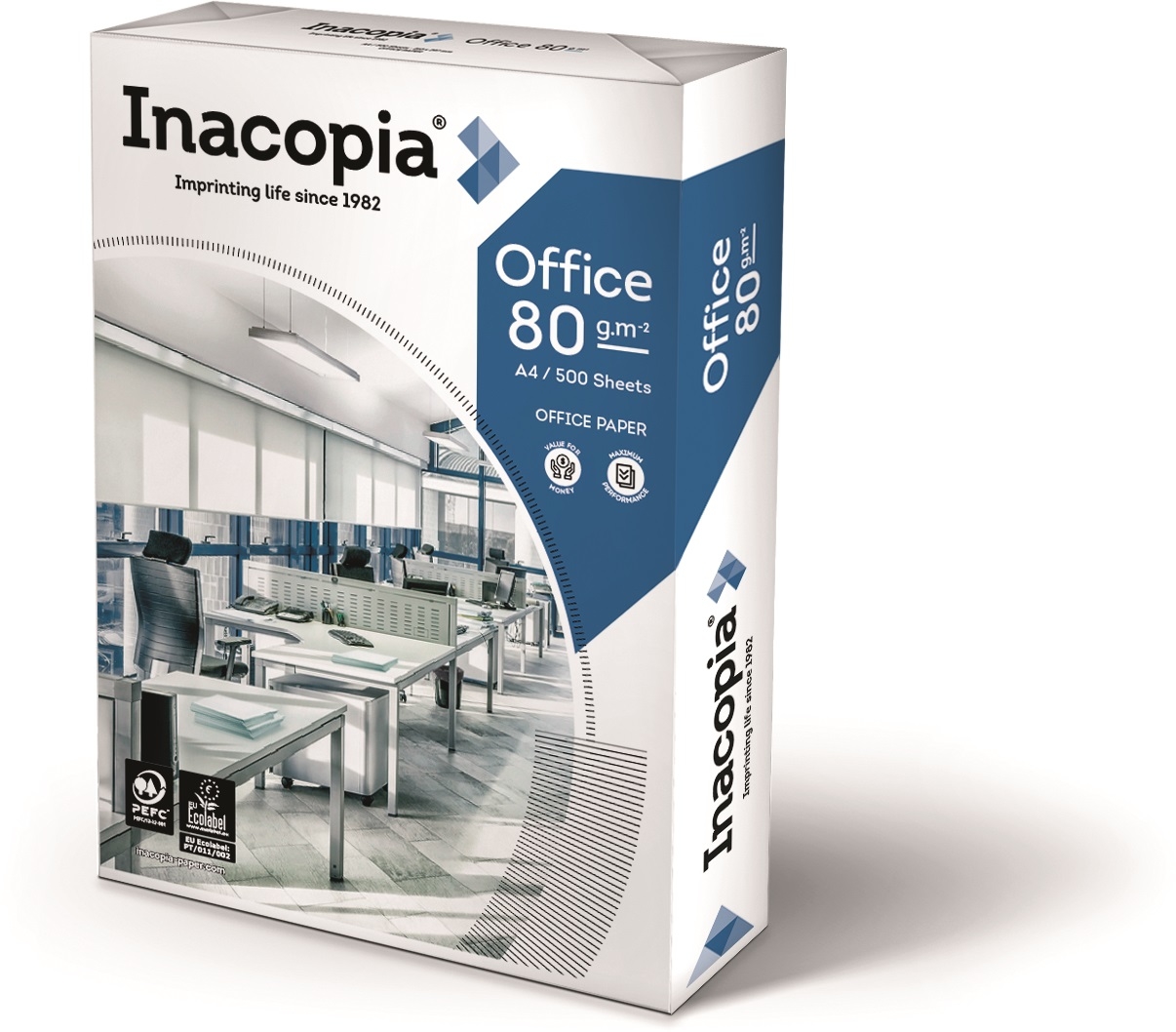 INACOPIA OFFICE Papier à copier A4 88217713 80g 500 feuilles