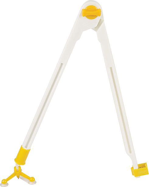 INGOLD-BIWA Compas 50cm 06.160.911 blanc, sans arc
