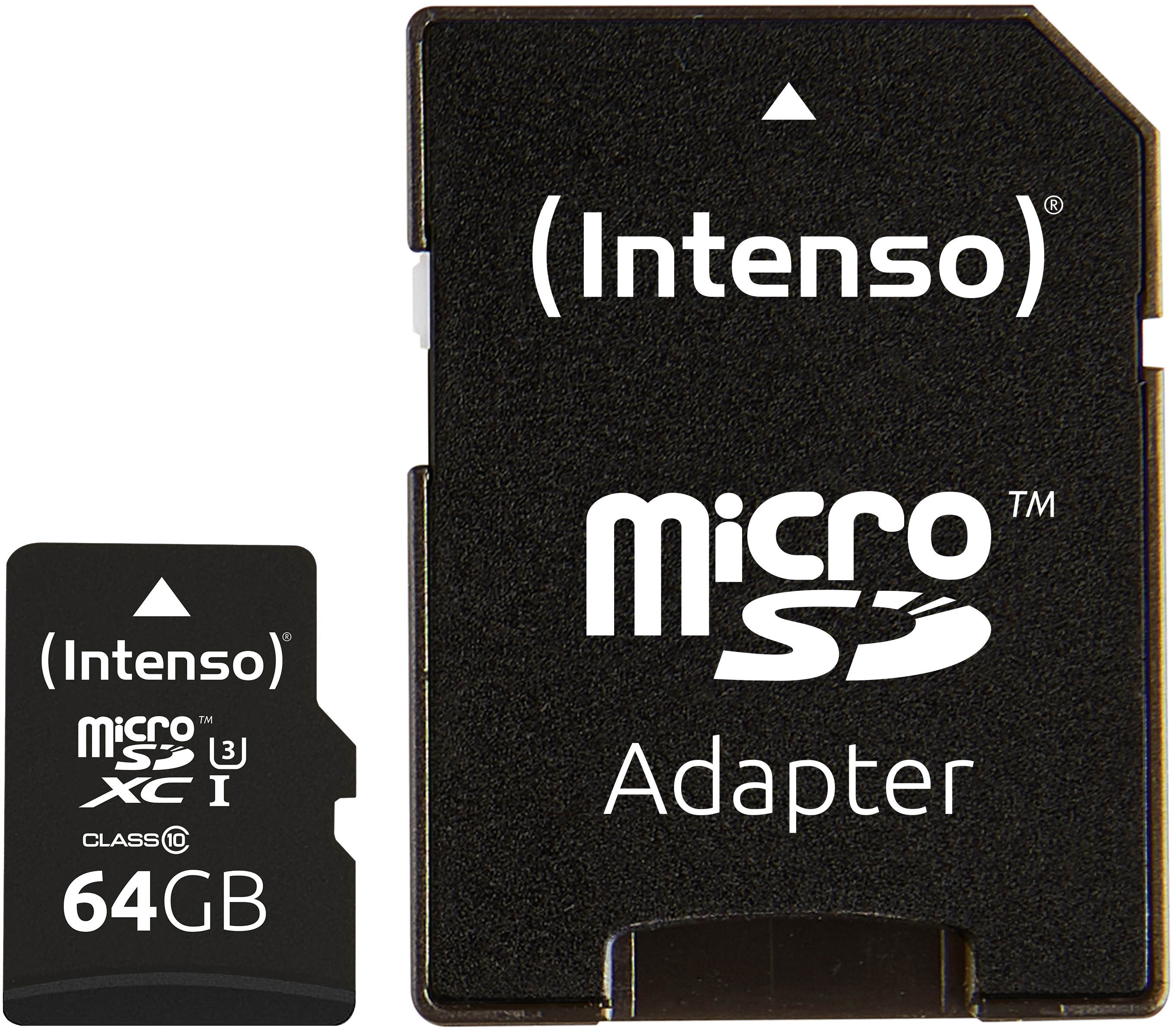 INTENSO Micro SDXC Card PRO 64GB 3433490 with adapter, UHS-I