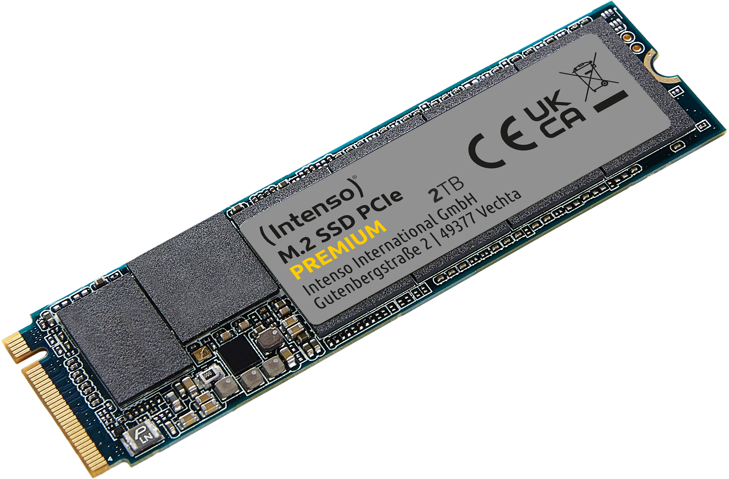 photo INTENSO M.2 SSD Premium 2TB 3835470 PCIe, m.2 2280