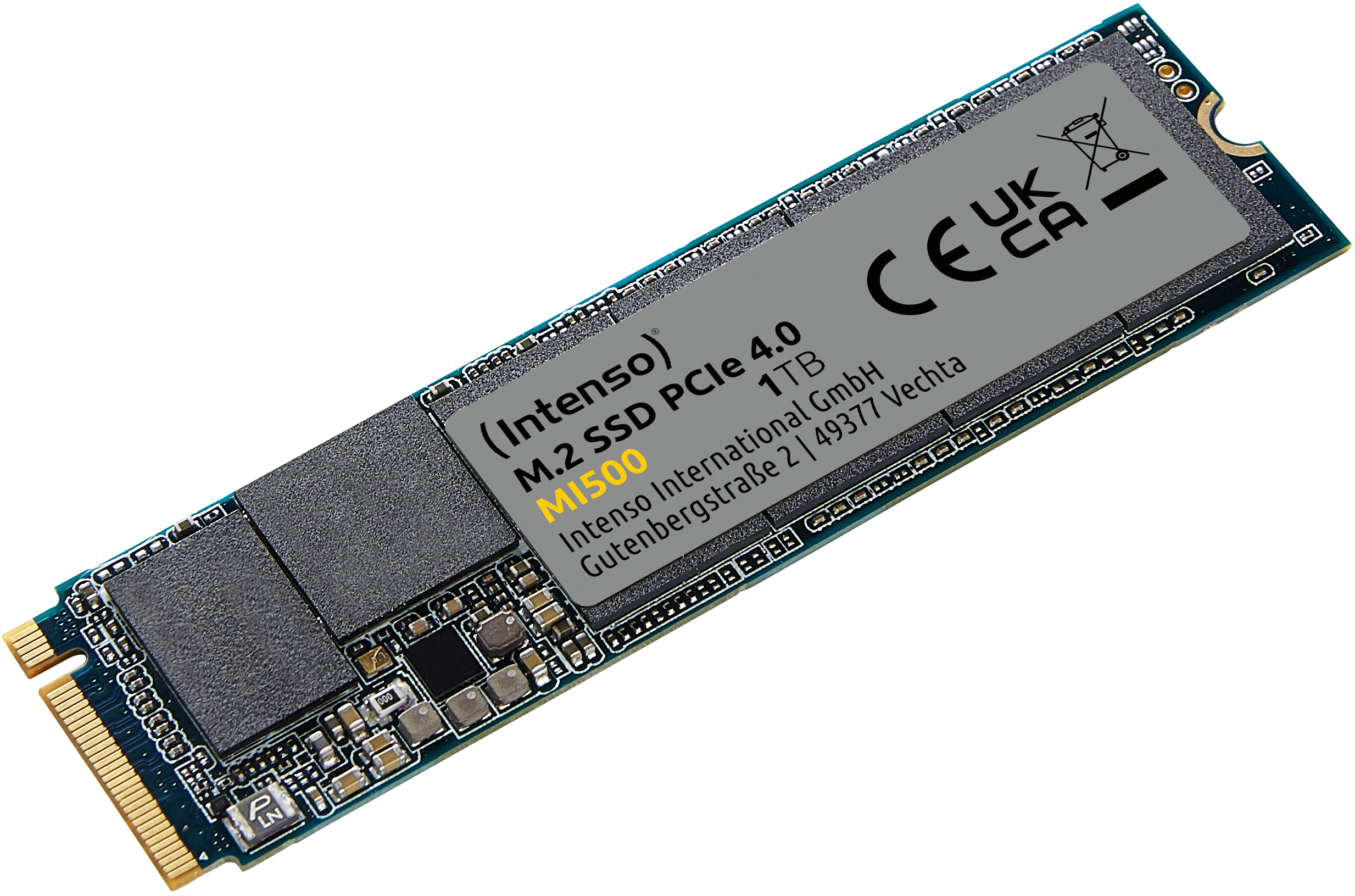 photo INTENSO M.2 SSD MI500 1TB 3836460 PCIe 4.0, m.2 2280