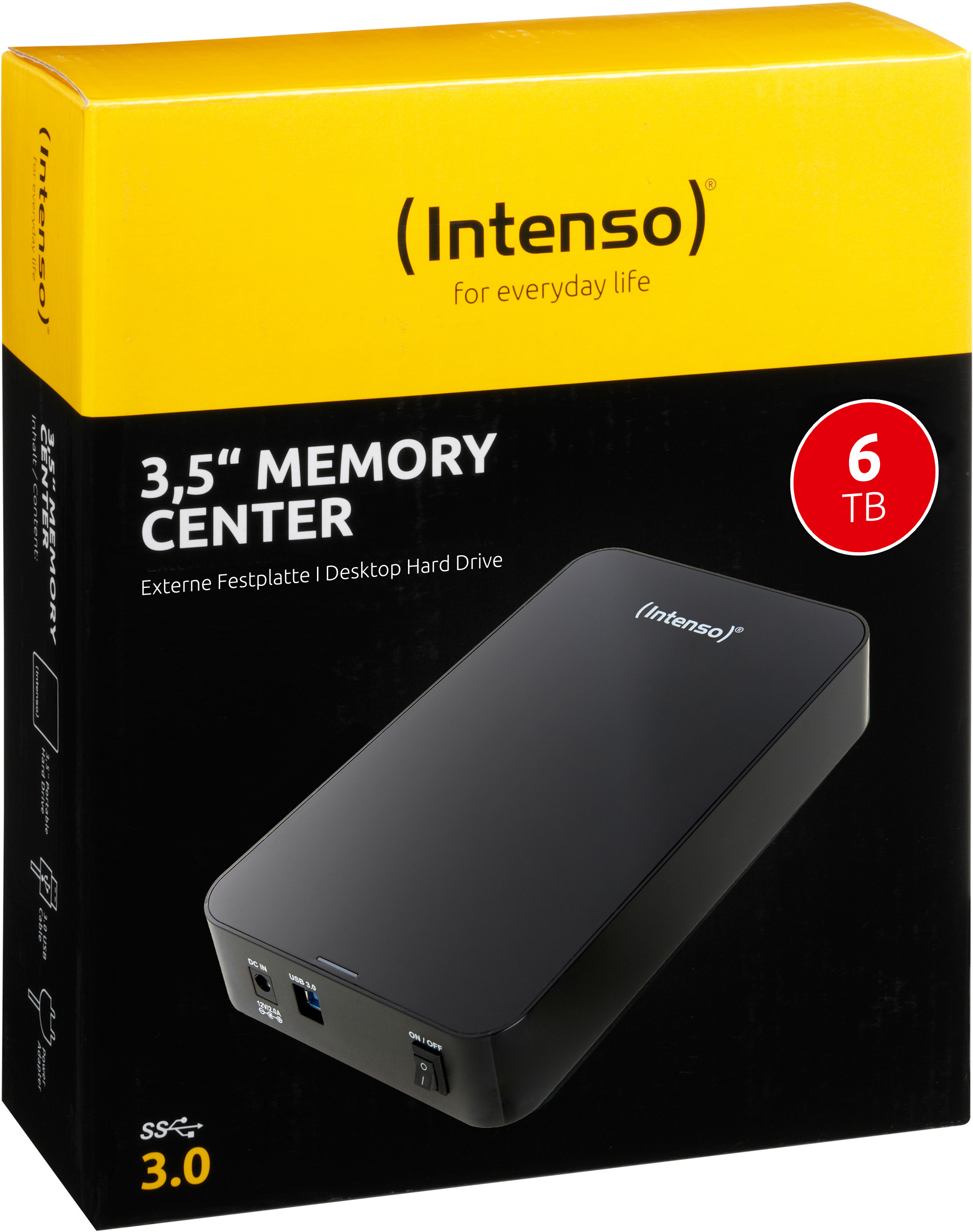 INTENSO HDD Memory Center 6TB 6031514 3.5 inch
