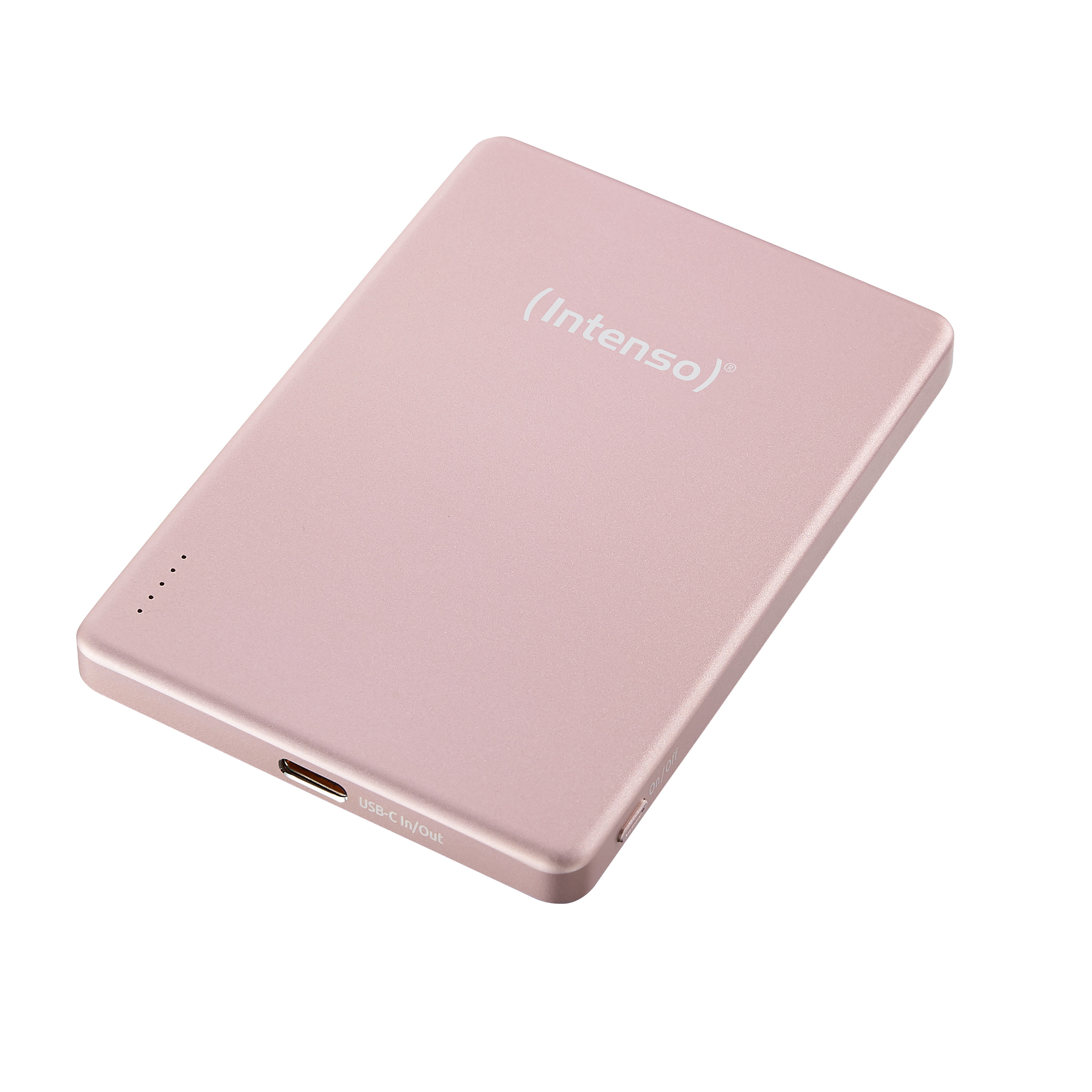 photo INTENSO Powerbank MW5000 5000 mAh 7344023 Magnetic Wireless rose