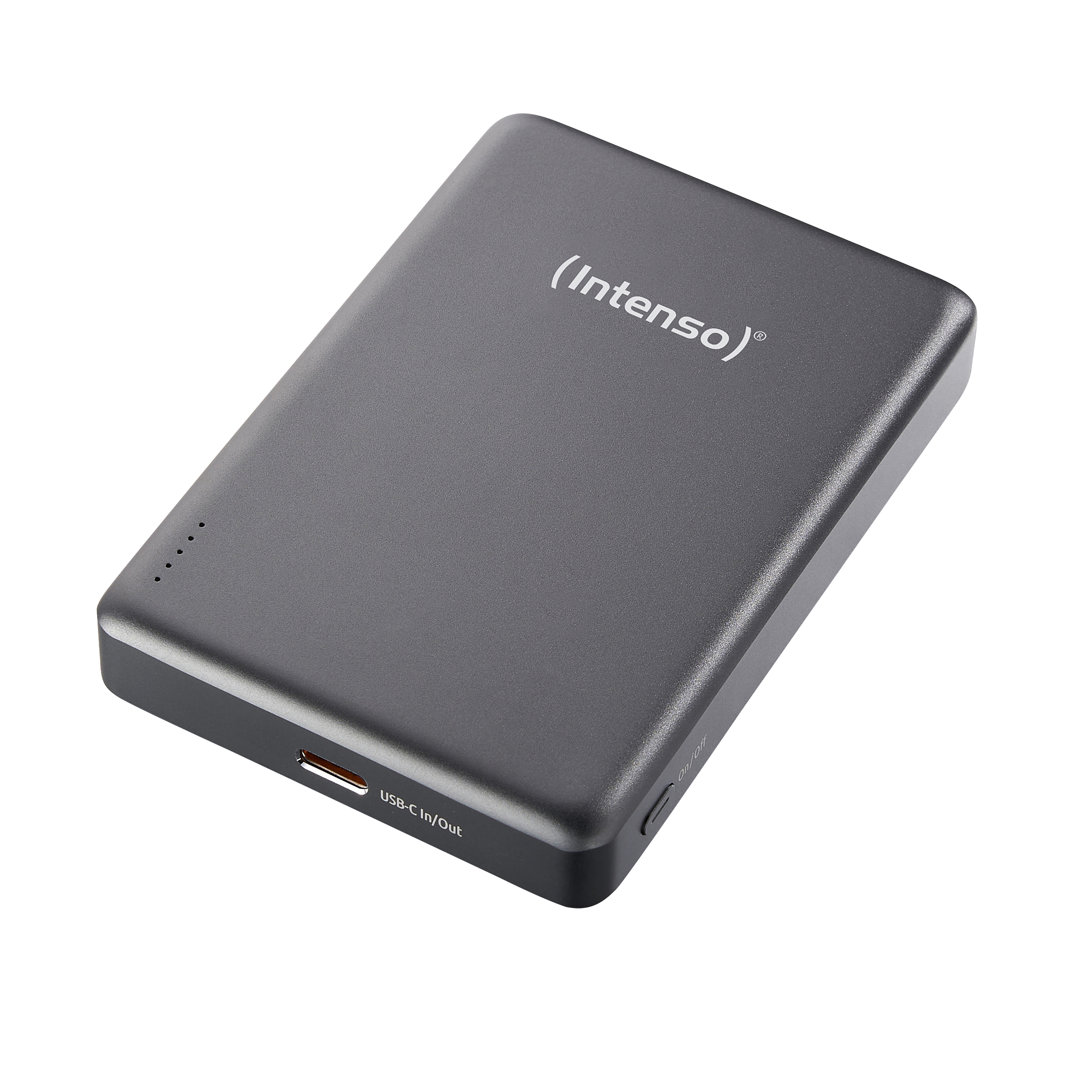 photo INTENSO Powerbank MW10000 10000 mAh 7344034 Magnetic Wireless grey